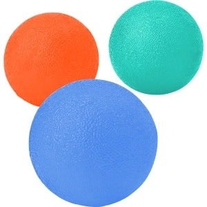 Stressverlichtend Speelgoed - Handtrainer - Krachttraining Flexibiliteit - 3 Stuks - Voor Kantoor Oranje Blauw Groen
