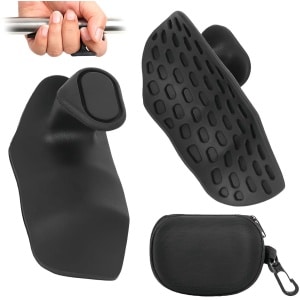 TRANKIELO® - Antislip Fitness Handgrepen voor Krachttraining - Ergonomische Grip Pads voor Mannen en Vrouwen - Flexibele en Duurzame Grippads voor Haltertraining