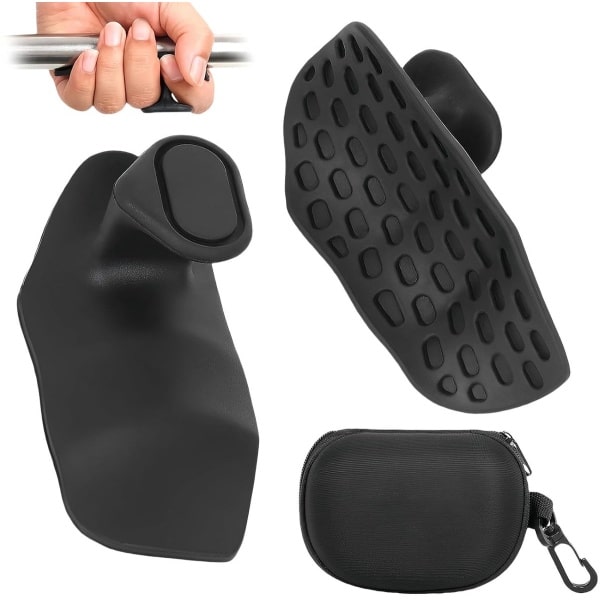 TRANKIELO® - Antislip Fitness Handgrepen voor Krachttraining - Ergonomische Grip Pads voor Mannen en Vrouwen - Flexibele en Duurzame Grippads voor Haltertraining