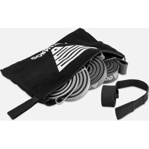 Tweelaagse premium weerstandsbanden met videocursus en tas - Weerstandsniveau in KG - Crossfit calisthenics fitness