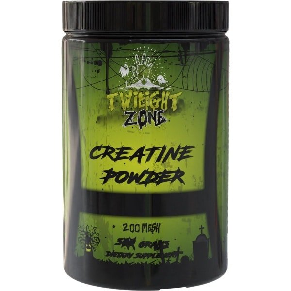 TwilightZone Nutrition | Creatine Monohydraat 200mesh micronized | Unflavoured | 500gr 100 servings | Prestaties | Krachtsport | Energie | Herstel | Nutriworld