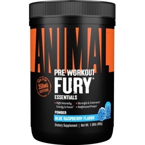 Universal Nutrition Animal Fury (30 serv) Blue Raspberry - Pre-Workout - Pre-Workout Booster