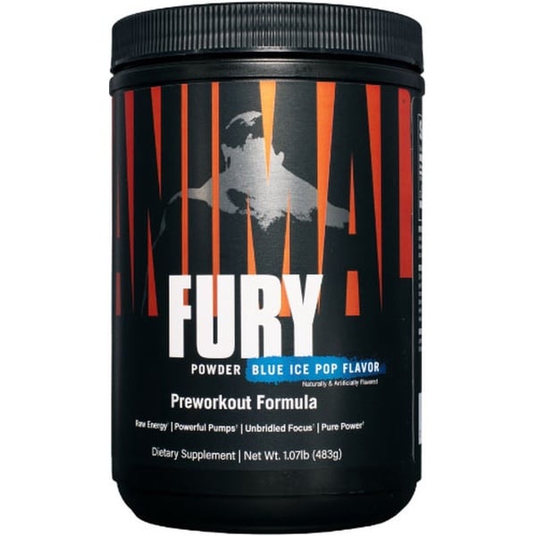 Universal Nutrition Animal Fury (30 serv) Ice Pop - Pre-Workout - Pre-Workout Booster