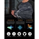 VIMOSE 3 Stukken Sport T-Shirt Heren - Sportkleding Man - Fitnesskleding - Jongens Kleding voor Fitness, CrossFit & Gym -Camouflage-XL