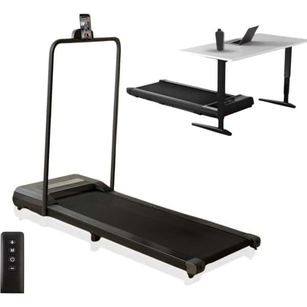 Veora Loopband 1 t/m 8 km/h - Inklapbaar - Display en Afstandsbediening - Walkingpad - Treadmill - Zwart
