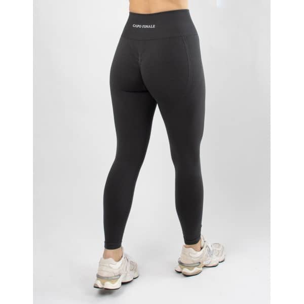 Verity High-Waist Legging | CAPO FINALE - Leggings | S | Kleur Grijs | Sportkleding | Activewear | Gymkleding | Fitnesskleding | Sportoutfit | Fitness | Hardlopen | Crossfit | Yoga | Pilates | Krachttraining