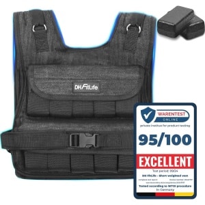 Verstelbaar Gewichtsvest voor Krachttraining en Spieropbouw - Compact en Stabiel - Gewicht tot 20 KG