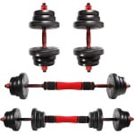 Verstelbare 2-in-1 Dumbbell Set - Halters voor Krachttraining tot 40kg