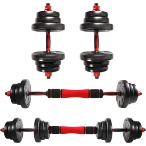 Verstelbare 2-in-1 Dumbbell Set - Halters voor Krachttraining tot 40kg