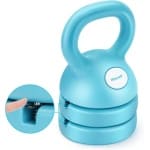 Verstelbare Gewichtsset Kettlebell - 3-in-1 Kettlebells (5 lbs 8 lbs 54 kg voor Kiezen) - Thuis Fitness Workout - Krachttraining Gewichtsverlies - Beste keuze voor beginners en vrouwen verstelbare kettlebell