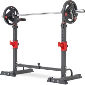 Verstelbare Halterhouder en Squat Rek voor Krachttraining
