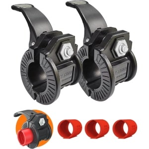 Verstelbare Halterklemmen 1" en 2" Inch - Gewicht Bar Clips voor Crossfit en Olympische Training - Snelle Release en Perfecte Grip
