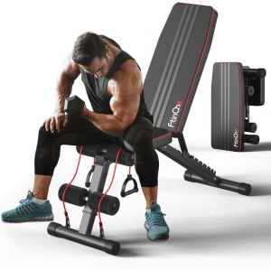 Verstelbare Krachttrainingsbank voor Thuis - Ideaal voor Krachttraining en Fitness