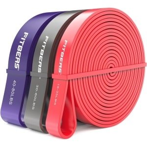 Weerstandsband Set voor Pull-Ups - 3 Niveaus, Geschikt voor Calisthenics, CrossFit, Powerlifting, Spiertoning, Yoga en Mobiliteit
