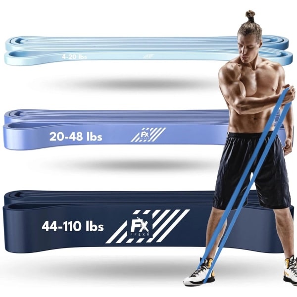 Weerstandsbanden Fitness Set van 5 - Pull Up Banden voor Krachttraining