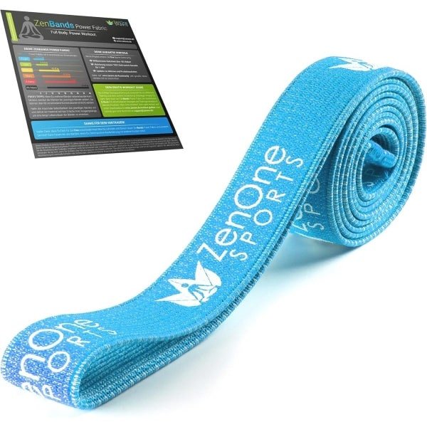 Weerstandsbanden Set met 6 Verschillende Sterkten voor Thuis Training - Ideaal voor Optrekken en Krachttraining