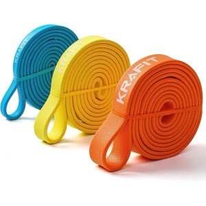 Weerstandsbanden voor Krachttraining en Yoga - Ergonomisch, Antislip en Natuurlijke Rubber