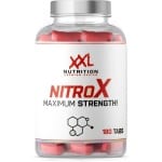 XXL Nutrition - NitroX - All-in-One Creatine & N.O. Supplement - 3.000mg CreaPure - 180 Capsules