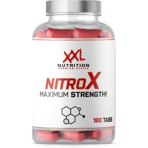 XXL Nutrition - NitroX - All-in-One Creatine & N.O. Supplement - 3.000mg CreaPure - 180 Capsules