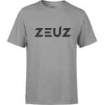 ZEUZ Sport T-Shirt Unisex - Sportkleding Man & Vrouw - Fitnesskleding Heren & Dames - Jongens & Dames Kleding voor Fitness, CrossFit & Gym - Maat M - Grijs