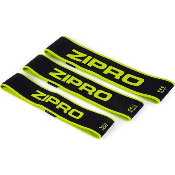 Zipro® Miniband Weerstandsband set van 3 - Fitnessbandenset - Gymnastiekbanden, Trainingsbanden, Mini-banden - Geschikt voor Fitness, CrossFit & Functional Training - Sport Gewichten voor Thuis