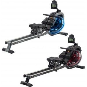 cardiostrong Roeitrainer Baltic Rower Pro rode tank, zwart frame