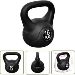 vidaXL Gewichtstraining - Kettlebell - Kettlebell 16 kg - Krachttraining - Home Workout - Fitnessapparaat