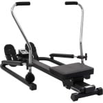 vidaXL Homefitness - Roeitrainer - Roeitrainer met 5 niveau's en hydraulische weerstand - Krachttraining - Cardiotraining - Fitnesstoestellen