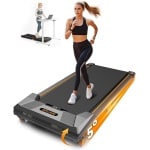 2-in-1 Loopband voor Onder Bureau - Stil Looppad met Helling en Afstandsbediening
