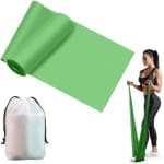 2 m lange fitnessbanden - ideaal voor yoga, pilates en krachttraining - weerstandsbanden met draagtas