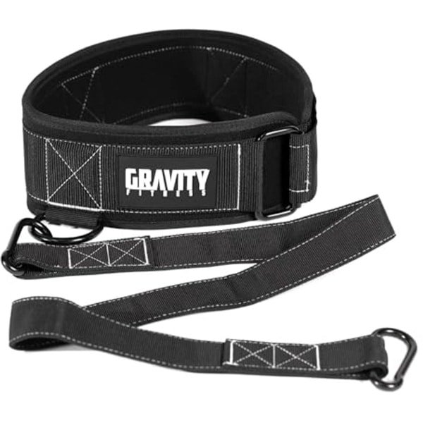 4-in-1 Gewichthefriem voor Dips, Squats, Pull-Ups en Sled Training - Verstelbare Fitness Riem voor Calisthenics en Krachttraining