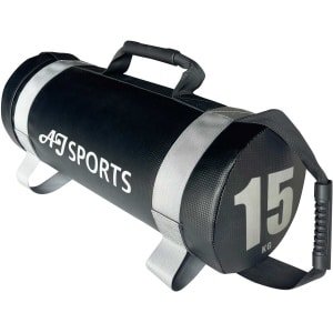AJ-Sports Power bag 15kg - Core Powerbag - Sandbag - Gewichtszak - Zandzak - Weight Bag - Fitness & Crossfit - Hyrox - Zwart