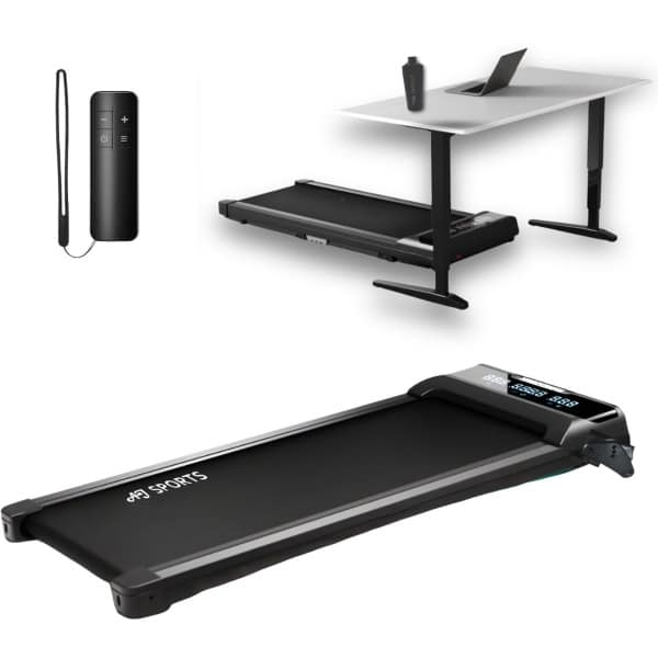 AJ-Sports Walking pad met helling - Loopband - 0-8 km/u - Extra Krachtige 1.0 PK Motor - Hartslagfunctie - Hardloopband - Wandelband - Treadmill -8 Programma's - 99% Voorgemonteerd - De perfecte Loopband voor onder het Bureau - Fitness - Hyrox AJ-Sports Walking pad met helling - Loopband - 0-8 km/u - Extra Krachtige 1.0 PK Motor - Hartslagfunctie - Hardloopband - Wandelband - Treadmill -8 Programma's - 99% Voorgemonteerd - De perfecte Loopband voor onder het Bureau - Fitness - Hyrox