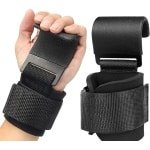 Allecto plus - Hulpmiddelen Krachttraining voor Bodybuilding Fitness Powerlifting - Lifting Straps en Gevoerde Polsbescherming met Griphulp en Antislipmat - Krachtsport Accessoires voor Vrouwen