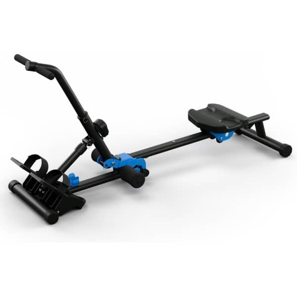 CAPITAL SPORTS Roeimachine voor Thuis - Opvouwbaar - Roeiapparaat met magnetische weerstand - Opvouwbare roeimachine voor krachttraining - LCD Display - Zwart