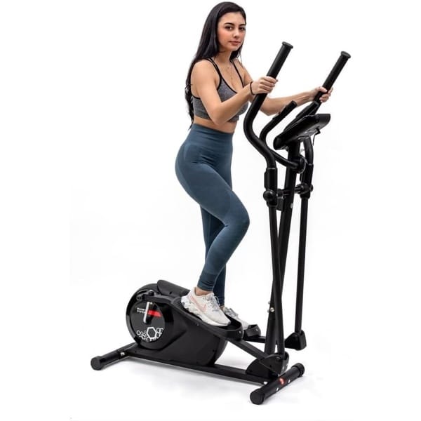 Crosstrainer voor Cardio en Fitness - Ergonomisch, Magnetisch Weerstandsapparaat voor Thuisgebruik