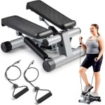 DailySuppliess® Stepper Fitness - Hometrainer - Crosstrainer Mini - Zwart