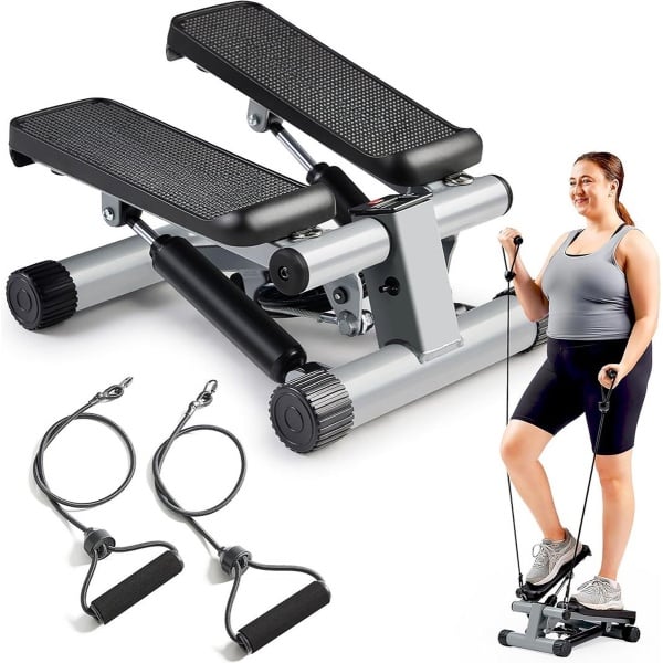 DailySuppliess® Stepper Fitness - Hometrainer - Crosstrainer Mini - Zwart
