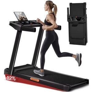 Deniva - Loopband Inklapbaar - 1-12km/u - Walking Pad 3 PK - 1-12 graden helling - Loopbanden - Fitness - Opvouwbaar - Voor Thuis