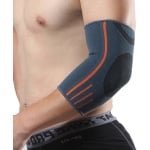*** Elleboog Ondersteuning elbow sleeve - elleboogband - elleboog bescherming - crossfit - fitness - maat L - van Heble® ***