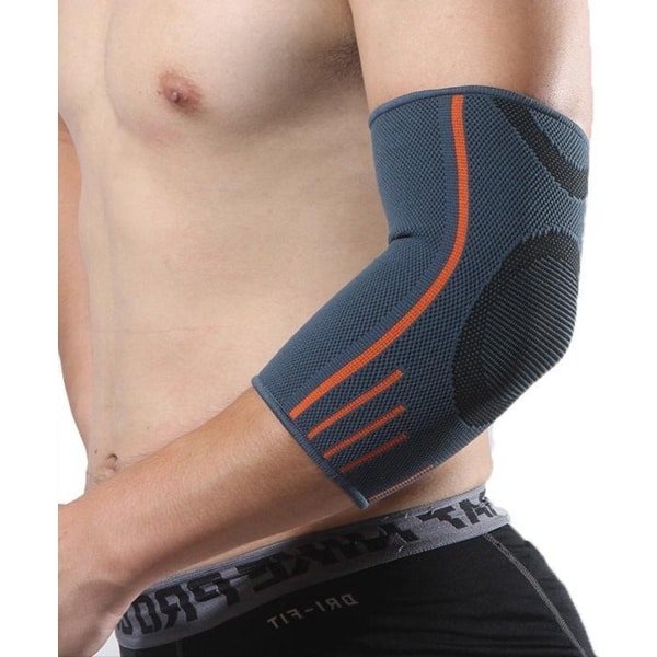 *** Elleboog Ondersteuning elbow sleeve - elleboogband - elleboog bescherming - crossfit - fitness - maat L - van Heble® ***