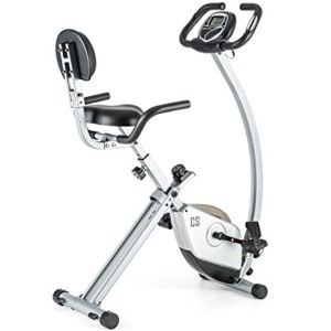 Ergometrische Hometrainer Fitnessfiets met Handhartslagmeter en LCD-display