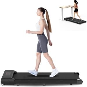 Fit + Loopband - 1-10km/u - Inklapbaar - Wandelband - Led Display en Afstandsbediening - Walking Pad - Treadmill