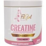 FitGirl Nutrition Creatine Monohydraat | 200 capsules | 70 servings totaal | Micronized 200mesh | Nutriworld