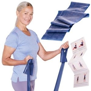 Fitnessband 2,5 m Weerstandsband voor Krachttraining en Flexibiliteit