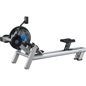 Fluid Rower Vortex VX-3 Side Tank Roeitrainer - Hartslagmeter - Bluetooth - Waterweerstand - Roeiapparaat voor thuis - Zilver