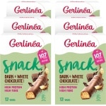 Gerlinéa - Eiwitreep - Pure & Witte Chocolade - 12 x 31 g