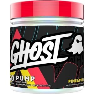 Ghost Pump Pre-workout - Pre Workout - Zonder Cafeïne - Ananas - 340 gram (40 doseringen)