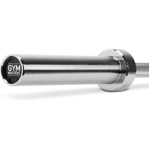 Gym Masters olympische halterstang - 180 cm - 13,5 kg - binnenmaat 131cm - halterstang 50 mm - 180cm - Halterstangen - Crossfit - Barbell - fitness halterstang - Gewichtheffen - gewichten stang - halter stang - olympische barbell