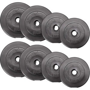 Halterschijven 30/31 mm 30 kg - Gewichtenset voor Krachttraining